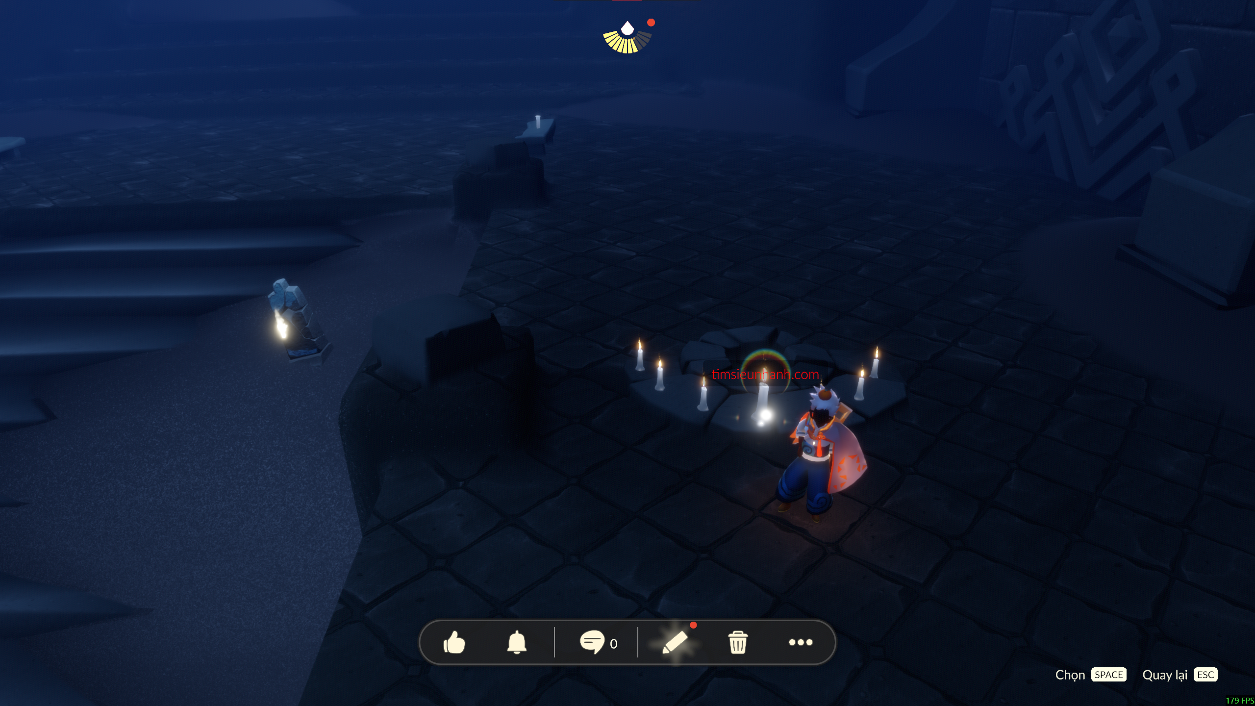 Ví dụ chữ đỏ